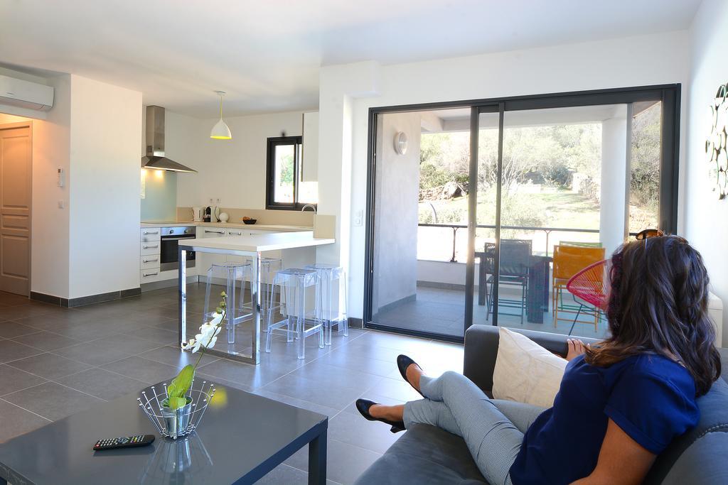 Les Terrasses Du Grand Large Aparthotel Porto Pollo Kültér fotó